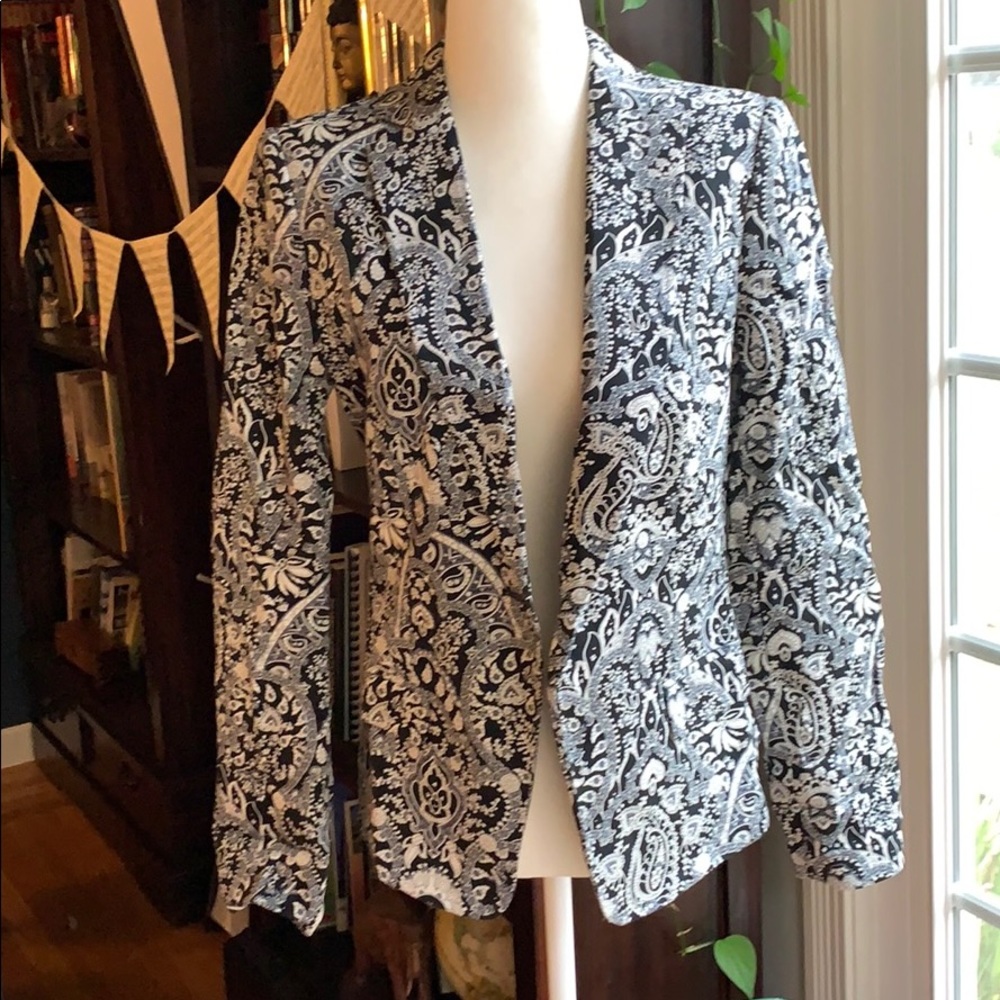 Paisley cotton blazer GOES WITH SO MUCH